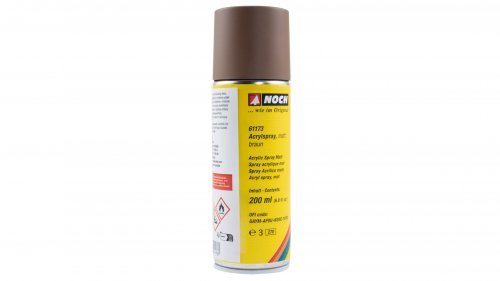 Acrylic Spray, matt, brown, NOCH 61173