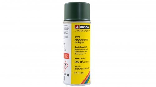 Acrylic Spray, matt, Dark Green, NOCH 61175