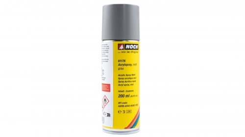 Acrylic Spray, matt, gray, NOCH 61176