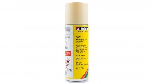 Acrylic Spray, matt, ivory, NOCH 61171