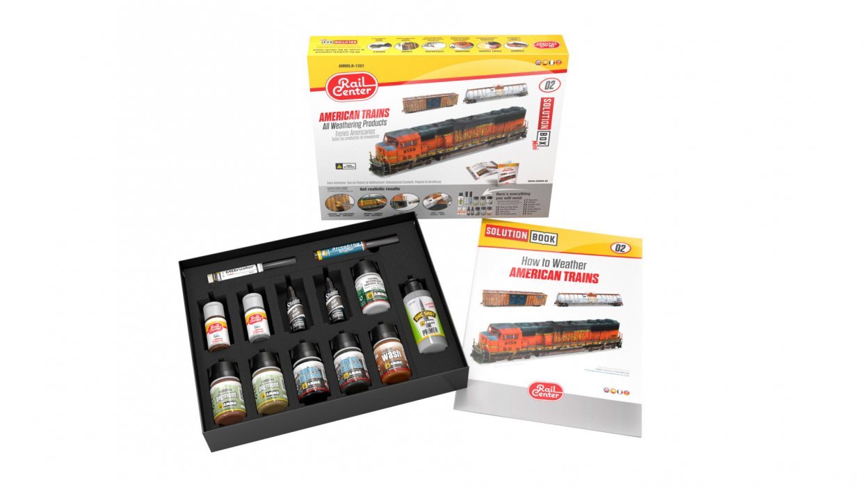 AMERICAN TRAINS. All Weathering Products, NOCH 4601201