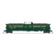 High-Capacity Cryogenic Tank Car 2-Pack - Ready to Run -- Air Products (green, yellow), HO, Broadway Limited Imports 8031