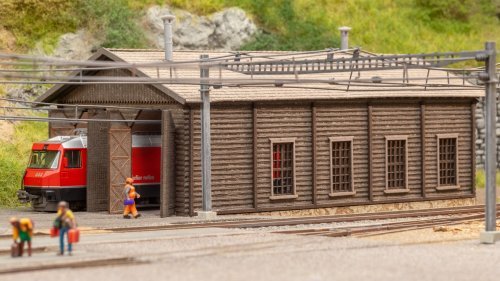 ‘Bergün’ Locomotive Shed, NOCH 63025