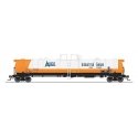 High-Capacity Cryogenic Tank Car - Ready to Run -- AirCo (white, orange, black, blue), HO, Broadway Limited Imports 8039