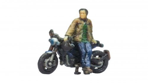 New Café Racer Motorbike, standing, NOCH 10908