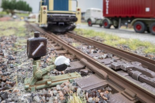 New Control lever with signal lantern, right, NOCH 13611
