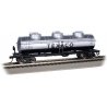 40′ 3-Dome Tank Car - Ready to Run - Silver Series(R) -- Texaco 7518, HO, Bachmann Industries 17112