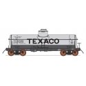 ACF Type 27 Riveted 8,000-Gallon Tank Car - Ready to Run -- Texaco TCX (gray, black, Billboard Texaco), HO, Intermountain Railwa