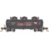 3-Dome Tank Car - Ready to Run - Silver Series(R) -- Protex Industries 1055 (black, red), N, Bachmann Industries 17160