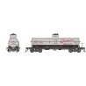 Union Tank Line X-3 8,000-Gallon Tank Car 6-Pack - Ready to Run -- Skellysolve UTLX 1 (silver, black, red), HO, Rapido Trains In