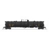 High-Capacity Cryogenic Tank Car 2-Pack - Ready to Run -- Union Tank Car UTLX (black, yellow), HO, Broadway Limited Imports 8038