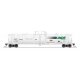 High-Capacity Cryogenic Tank Car 2-Pack - Ready to Run -- Linde (Type C body, white, green, blue), HO, Broadway Limited Imports 