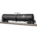 Trinity 25,500-Gallon Tank Car - 2-Rail - Ready to Run - Master(R) -- Owensboro Grain GATX (black, tan), O, Atlas O 3006020