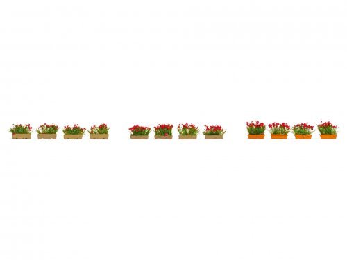 Flower Boxes, NOCH 14010