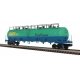 20,000-Gallon 4-Compartment Tank Car - 2-Rail - Ready to Run - Premier -- GATX (TankTrailer, green, blue, yellow), O, Atlas O 30