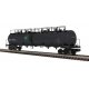 20,000-Gallon 4-Compartment Tank Car - 2-Rail - Ready to Run - Premier -- Cargill (black, green), O, Atlas O 3002292