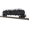 20,000-Gallon 4-Compartment Tank Car - 2-Rail - Ready to Run - Premier -- Cargill (black, green), O, Atlas O 3002292
