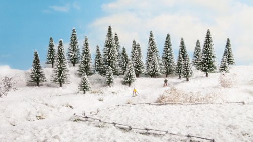 Snowy Fir Trees, NOCH 26828