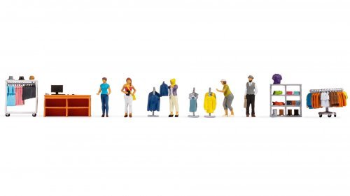 Themed Figures Set "Fashion Shop", NOCH 16241