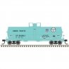 11,000-Gallon Tank Car w/Platform - Ready to Run - Master(R) -- Union Pacific 909949 (MOW green, red, white, blue), HO, Atlas Mo
