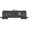 Trinity 19,600-Gallon Tank Car - Ready to Run -- Archer-Daniels-Midland DMIX (black, blue, Leaf Logo, yellow conspicuity mark, H