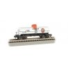 ACF 36` 6` 10,000-Gallon Tank Car - Ready to Run - Silver Series(R) -- Clark Oil Refinery GATX, N, Bachmann Industries 17857