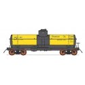 ACF Type 27 Riveted 8,000-Gallon Tank Car - Ready to Run -- Franklin Oil GRYX (yellow, black), HO, Intermountain Railway Company