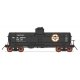 ACF Type 27 Riveted 8,000-Gallon Tank Car - Ready to Run -- Koppers KOPX (black, white, red), HO, Intermountain Railway Company 
