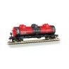 40′ 3-Dome Tank Car - Ready to Run - Silver Series(R) -- Transcontinental Oil Company, HO, Bachmann Industries 17142