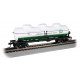40′ 3-Dome Tank Car - Ready to Run - Silver Series(R) -- Quaker State 721, HO, Bachmann Industries 17110