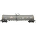 Trinity 25,500-Gallon Tank Car - Ready to Run - Master(R) -- Trinity Industries Leasing TILX 28589 (gray, Kung Fu Fighting Graff