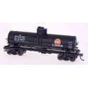 Type 103W 10,000-Gallon Welded Tank Car - Ready to Run -- Gulf SCJX (black, orange), HO, Intermountain Railway Company 33049