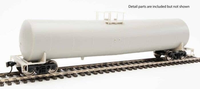 Trinity 25,000-Gallon Tank Car - Ready to Run -- Undecorated, HO, WalthersMainline 1250