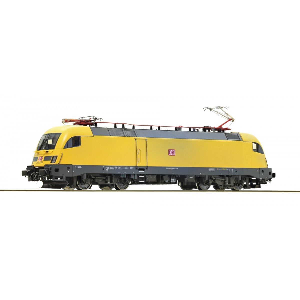 Electric locomotive -- Elektrolokomotive -- 182 536-3 - DB Netz - HO - Roco Fleischmann 70529