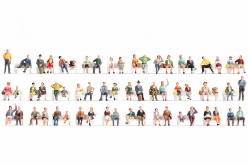 Mega Economy Figures Set “Sitting People”, NOCH 37071