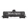 ACF Type 27 Riveted 8000-Gallon Tank Car - Ready to Run - Famous Image Collect -- Mobilgas (black, white Bllboard Lettering), N,