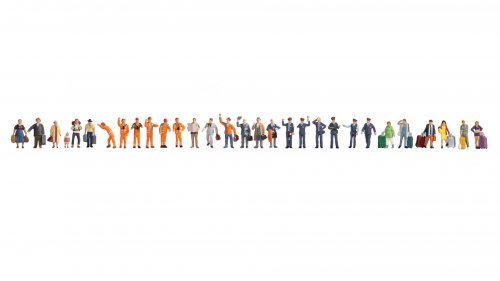 New Mega Economy Set 'At the Station', NOCH 16051