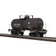 8,000-Gallon Tank Car - 3-Rail - Ready to Run - Premier -- General American GATX (black, blue, white, Service Driven Logo), O, A