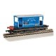 British Brake Van Track Cleaning Car - Ready to Run -- Network Southeast ADB955009 (blue, black), HO, Bachmann Industries 74902