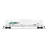 High-Capacity Cryogenic Tank Car 2-Pack - Ready to Run -- Linde (Type A body, white, green, blue), HO, Broadway Limited Imports 