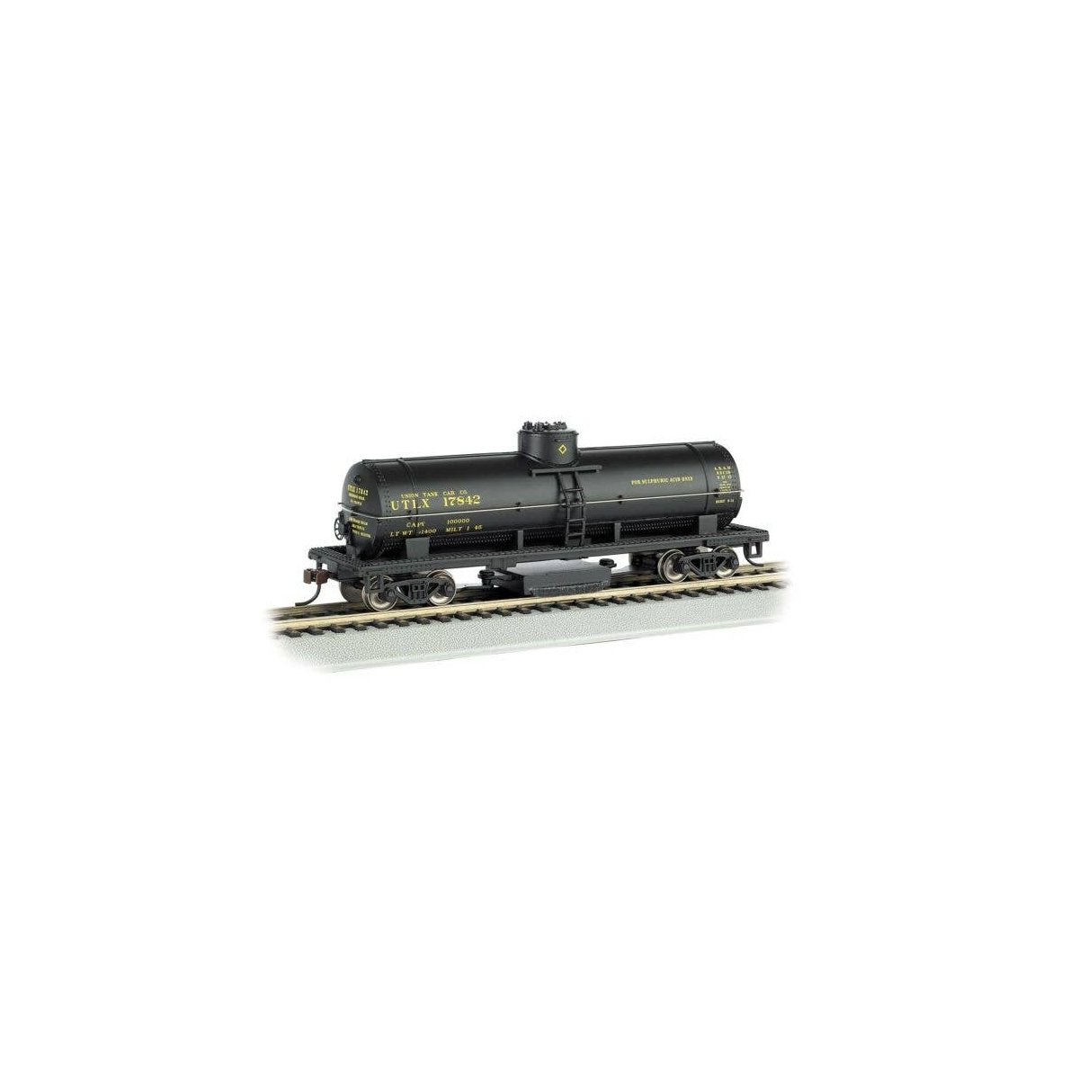Track Cleaning Tank Car - Ready-to-Run - Silver Series(R) -- Union Tank Line, HO, Bachmann Industries 16302