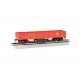 Track Cleaning 40′ Gondola w/Removable Dry Pad - Ready-to-Run -- Delaware & Hudson 13678 (red, yellow), HO, Bachmann Industrie