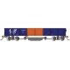 Track Cleaning 40′ Gondola w/Removable Dry Pad - Ready-to-Run -- Louisville & Nashville 40594 (blue, orange), HO, Bachmann Ind