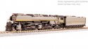 UP Challenger 4-6-6-4, 3982, Two-tone Gray, Oil Tender, w/ wind wings, Paragon4 Sound/DC/DCC, Smoke, N, BLI, 6984