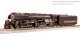 UP Challenger 4-6-6-4, Unlettered, Black & Graphite, Oil Tender, w/ Wind Wings, Paragon4 Sound/DC/DCC, Smoke, N, BLI, 6992
