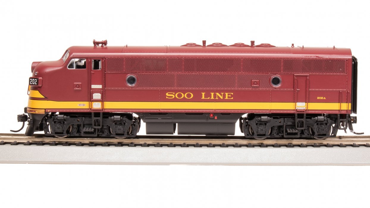 REFURBISHED R8176 EMD F3A, SOO 202B, Maroon & Imitation Gold, Paragon4 Sound/DC/DCC, HO, BLI, 8176