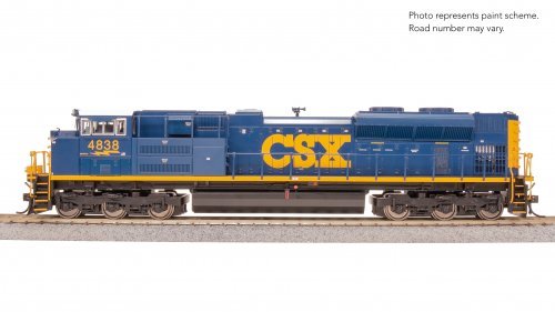 ***(BLEMISHED, MISSING HANDRAILS, CHIPPED PAINT, SEE PHOTOS, SOLD AS IS)*** REFURBISHED BR8706 EMD SD70ACe, CSX 4838, YN3 Paint,