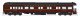 PRR Heavyweight 5-Car Passenger Set, 1950's Era, HO (PB70 4792, P70 3435, P70 3609, P70 3724, Z74d 7509 "Ohio"), BLI, 8966