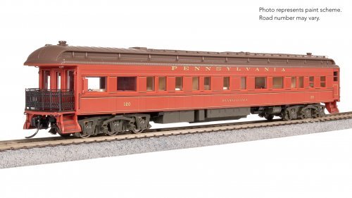Z74D Business Car, PRR 120, "Pennsylvania", Mid-1930's Appearance, HO Scale, BLI, 8975