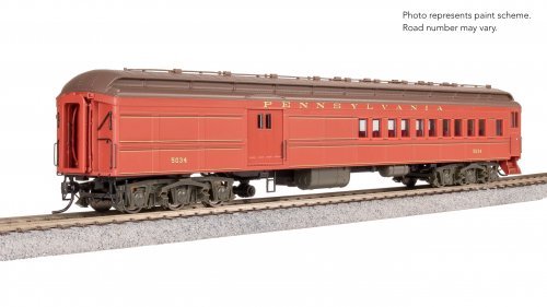 PB70 Coach-Baggage Combine, PRR 5034, 1930's Paint, HO Scale, BLI, 8980